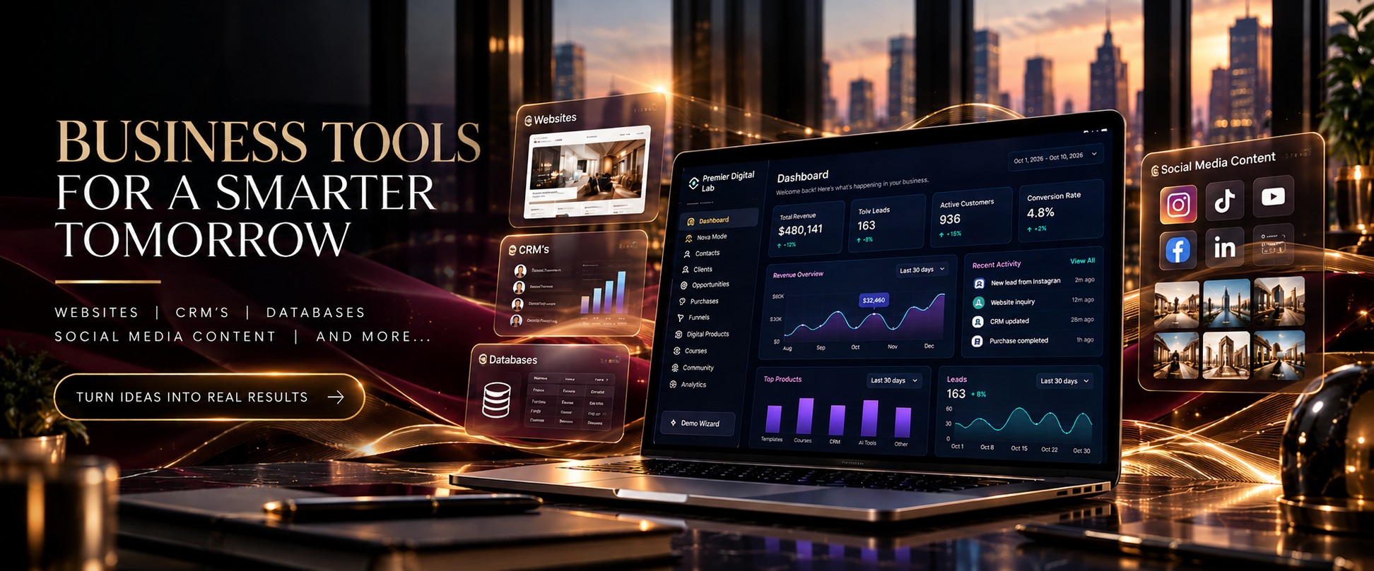 Premier DIgital Lab — business tools for a smarter tomorrow